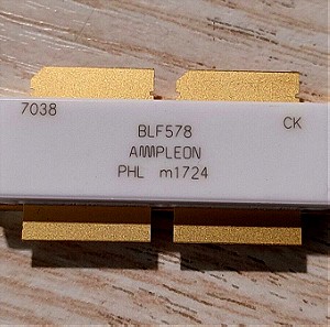 Ampleon BLF578 (BLF-578) High Power 1200W RF LDMOS Transistor Genuine !!!