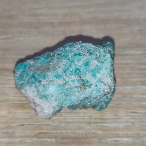 Amazonite natural raw stone from Madagascar like new