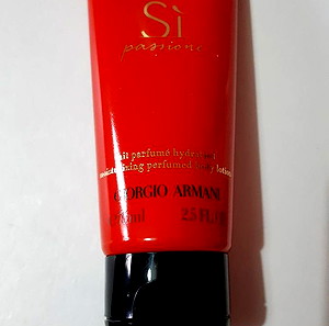 Armani Si Passione body lotion