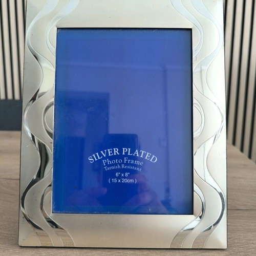 Photo frame 15x20 silver new