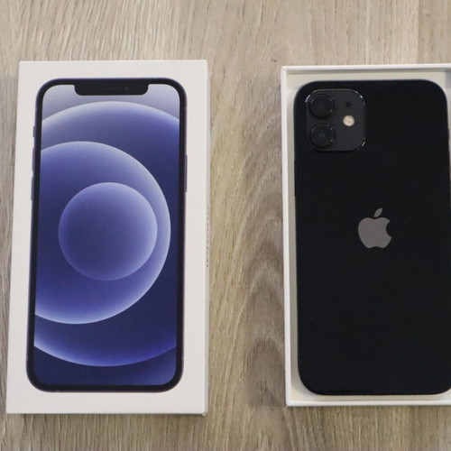 iPhone 12 128GB like new, black, unlocked, with charger and case