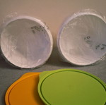 Tupperware 2 new containers with lids