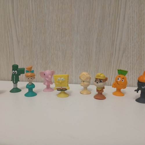 Lidl Stikeez Happy Home figures set used