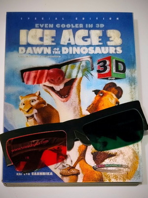 Η Εποχή των Παγετώνων 3 DVD Special Edition σαν καινούργιο με 3D γυαλιά μεταγλωτισμένο