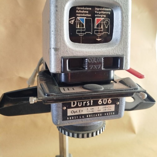Durst 606 photographic enlarger used for black and white film