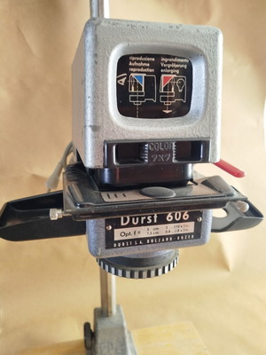 Durst 606 photographic enlarger used for black and white film