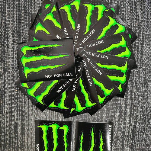 Monster vinyl stickers new, pack of 22
