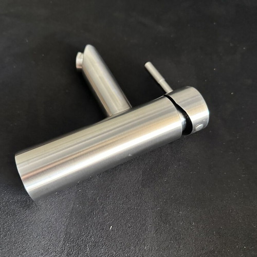 Italian INOX sink faucet new, silver 35mm