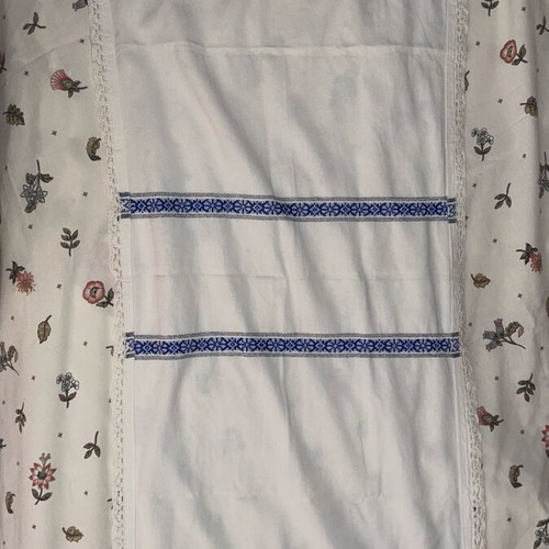 Cretan loom tablecloth like new, cotton