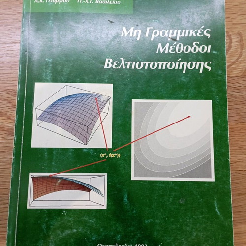 Nonlinear Optimization Methods hardcover like new
