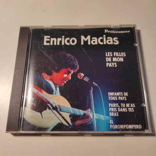 Enrico Macias CD used, chanson pop collection