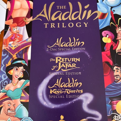 The Aladdin Trilogy 4 DVD special edition new