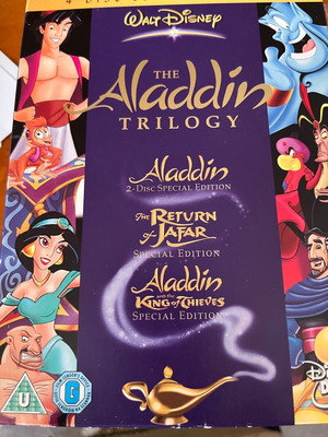 The Aladdin Trilogy 4 DVD special edition new