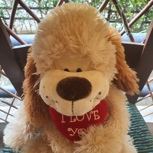 Plush Dog 45 cm like new