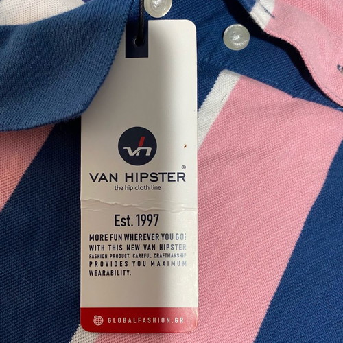 Van Hipster men's shirt new, multicolor, size L