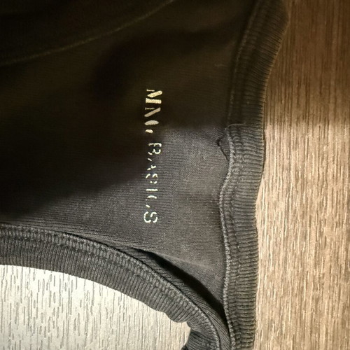 Mango Basics Black Racerback Tank Top, Size S