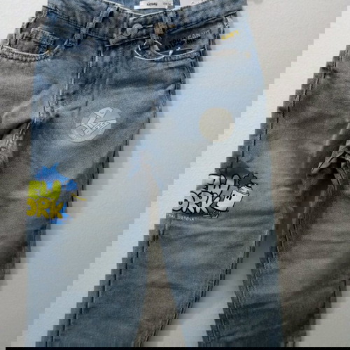 Παντελόνι Τζιν παιδικό Sinsay καινούργιο με σχέδιο, μέγεθος 104cm