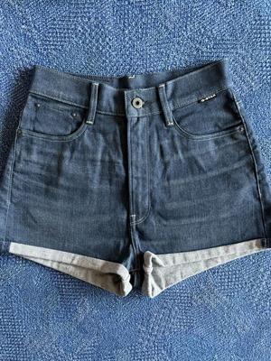 G-Star RAW Tedie Denim Shorts, women's size 26, blue