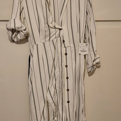 Zara Women's Long Cotton Shirt New