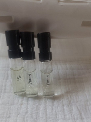 Abel perfume samples used, set of 3