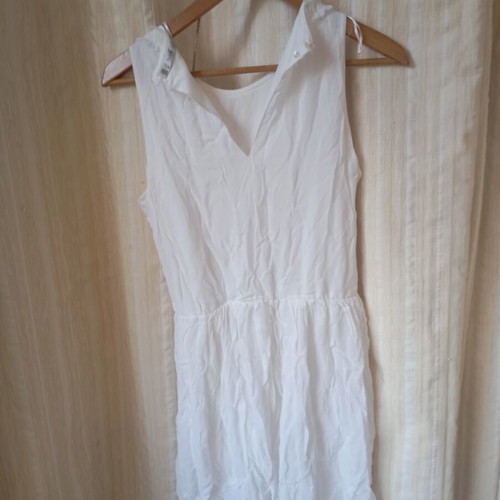 Zara white dress like new, size M