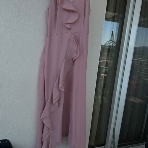Pretty Little Thing midi summer dress like new, pink-purple