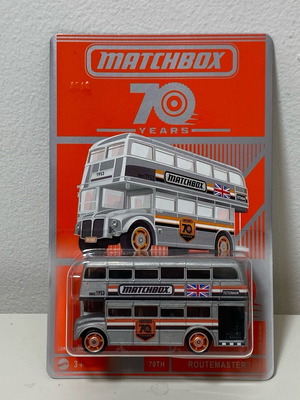 Matchbox 70 Years Anniversary Routemaster English Bus collectible