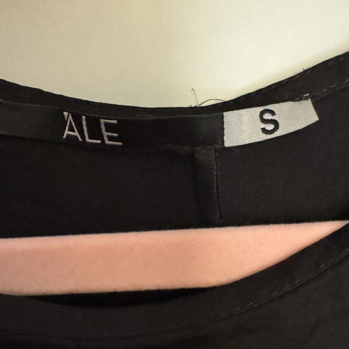 Ale sleeveless black shirt used, size S