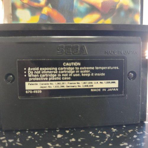 Ultimate Soccer Sega Master System game used