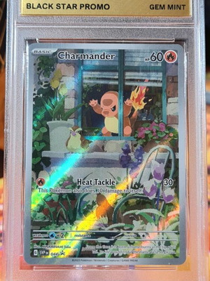 Charmander Scarlet & Violet Black Star Promo κάρτα καινούργια 2023