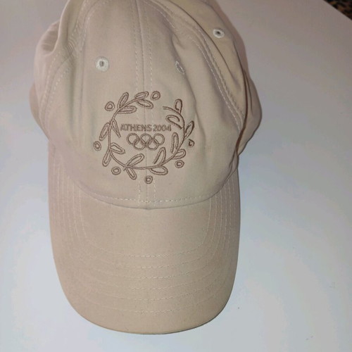 Collectible cap Olympic Games Athens 2004 like new, beige