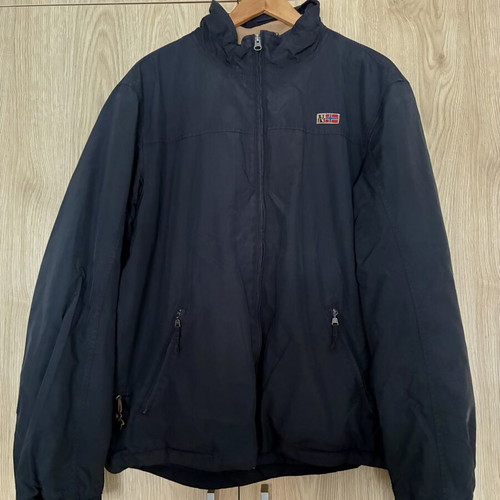Napapijri vintage jacket, black, medium size