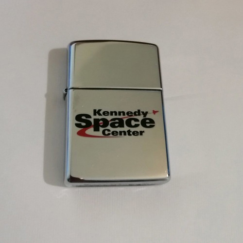 Zippo lighter used with Kennedy Space Center logo