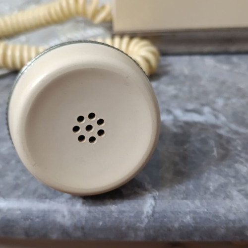 Vintage Telkom-RWT Malwa Rotary Phone used, beige, wired