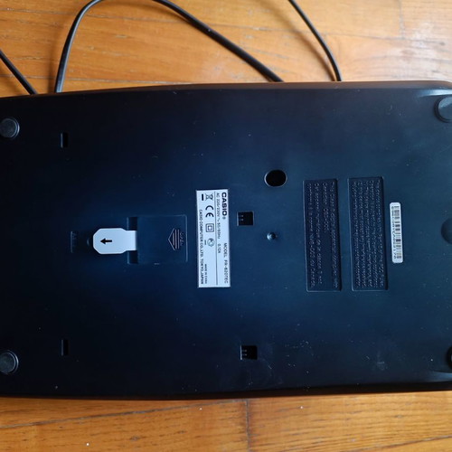 Casio calculator used with printing and correction key