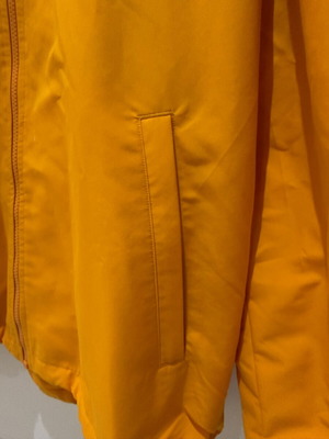 Adidas Original Trefoil windbreaker jacket, oversized, orange