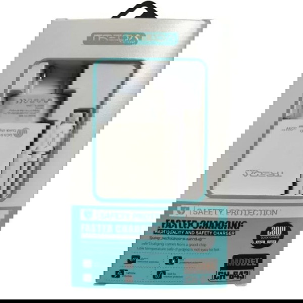 Φορτιστής ταχείας φόρτισης 35W με Θύρα USB-A και Θύρα USB-C και Καλώδιο TYPE-C σε TYPE-C