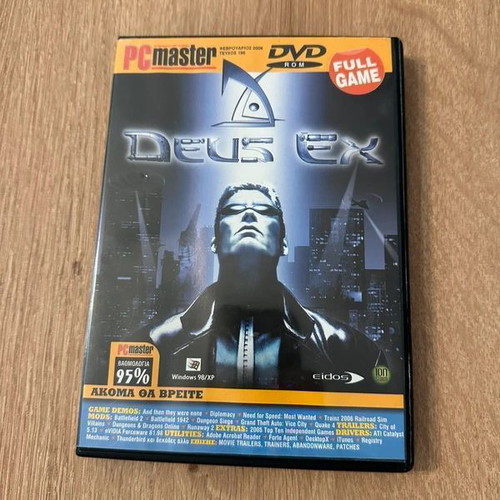 Deus Ex PC game like new