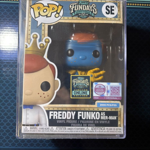 Funko Pop Freddy Funko as Mer-Man limited edition 2000 pcs