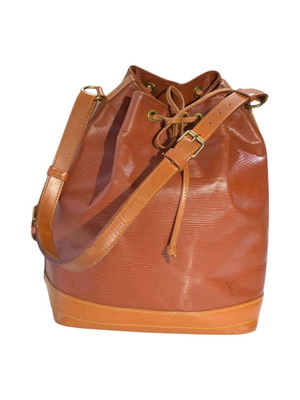Louis Vuitton Noé bucket bag shoulder brown used vintage Epi leather