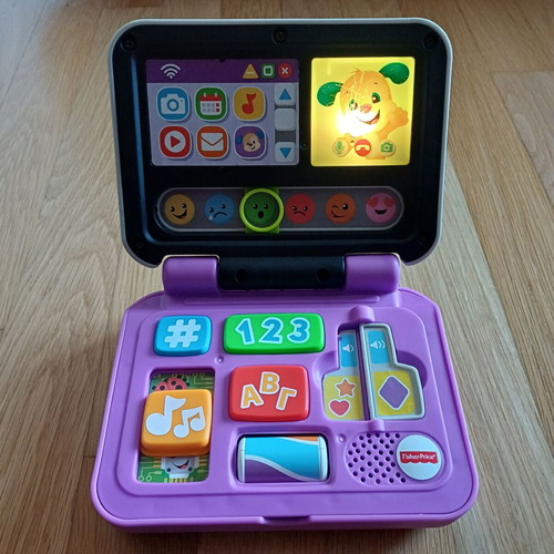 Fisher Price educational laptop used for 6+ months