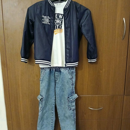 Hashtag 3-piece set for 6-year-old boy like new