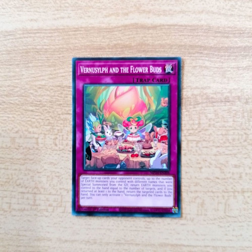 Yu-Gi-Oh! Vernusylph and the Flower Buds 1st Edition Common Near Mint