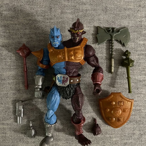 Masters of the Universe New Eternia action figures set like new