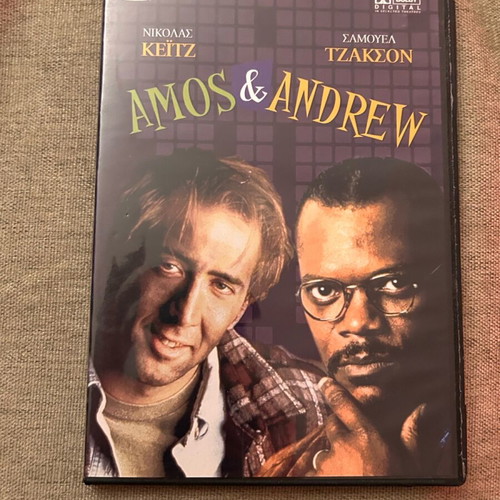 DVD Amos & Andrew used, case with closing issue