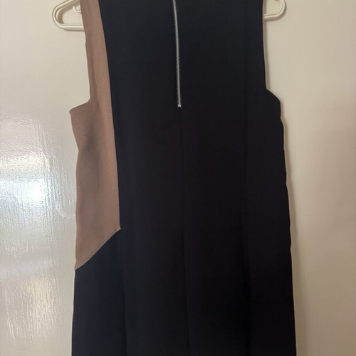Mango dress black and brown, size small