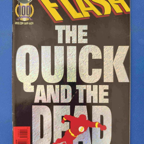 The Flash Vol 2 Issue 100 comic book used