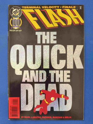 The Flash Vol 2 Issue 100 comic book used