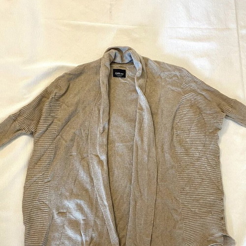 Long beige Zara cardigan like new