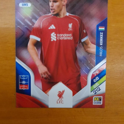Panini Adrenalyn XL Milo's Kerkez card new